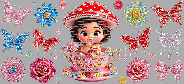 16oz Disney style-D-3278